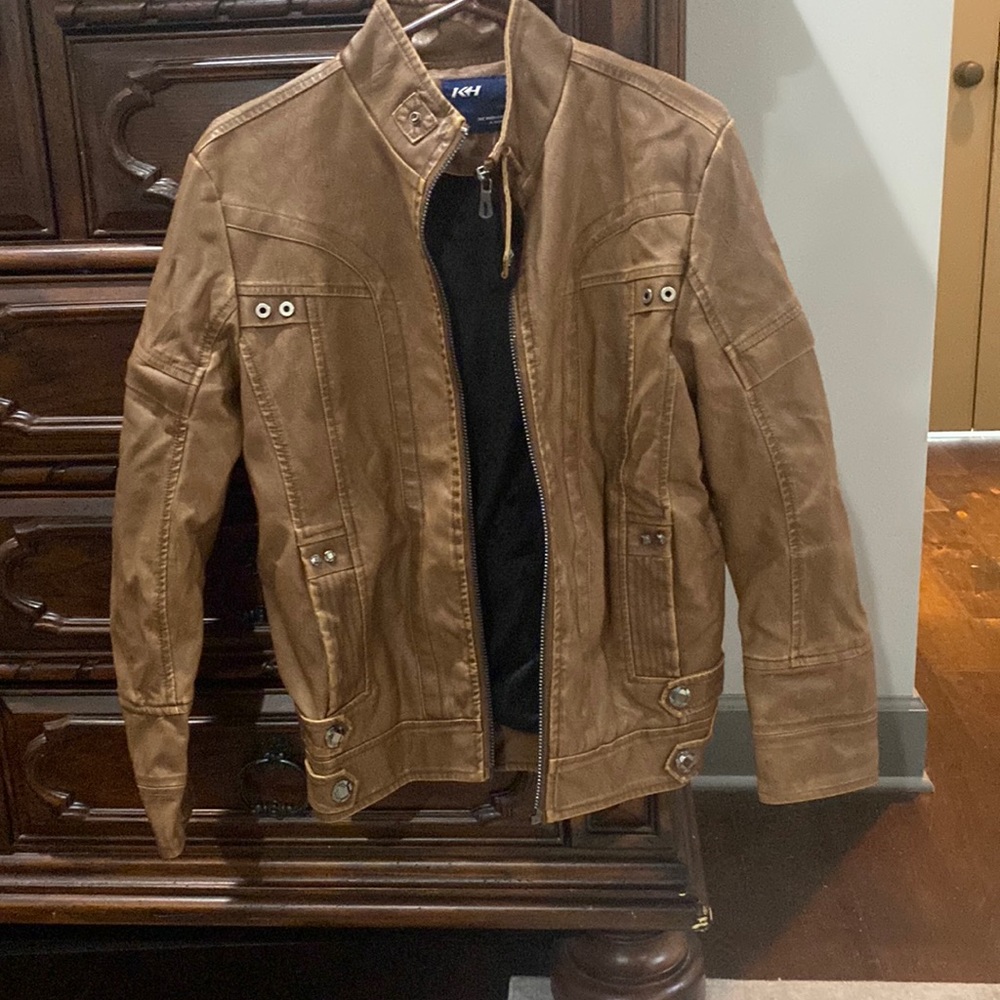 Leather jacket